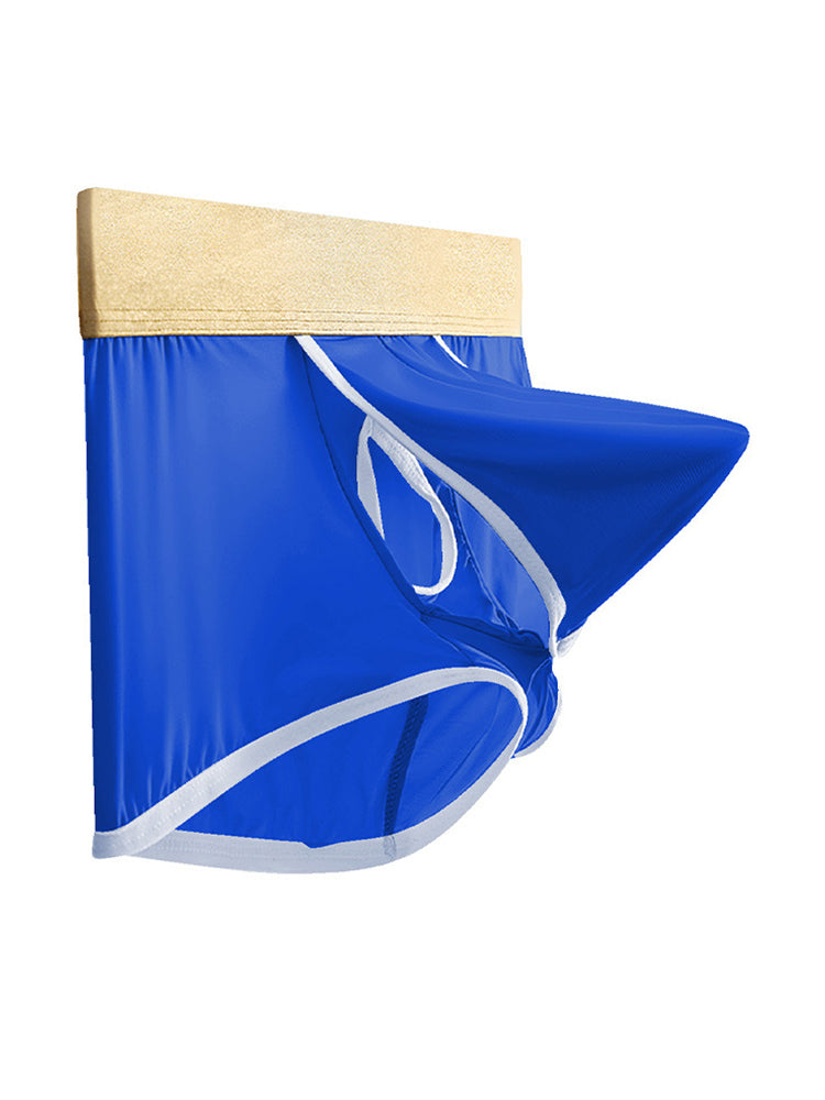4 Pack Men's Ice Silk Breathable Separate Ultra-Thin Trunks | dmunderwear detail image 19