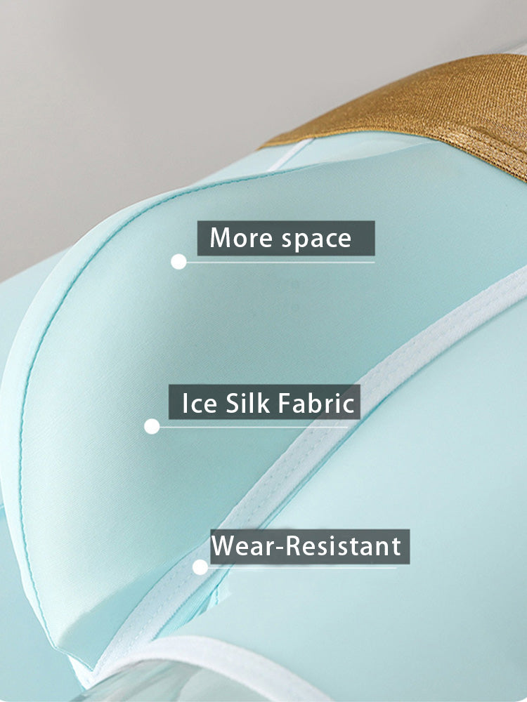 4 Pack Men's Ice Silk Breathable Separate Ultra-Thin Trunks | dmunderwear detail image 7