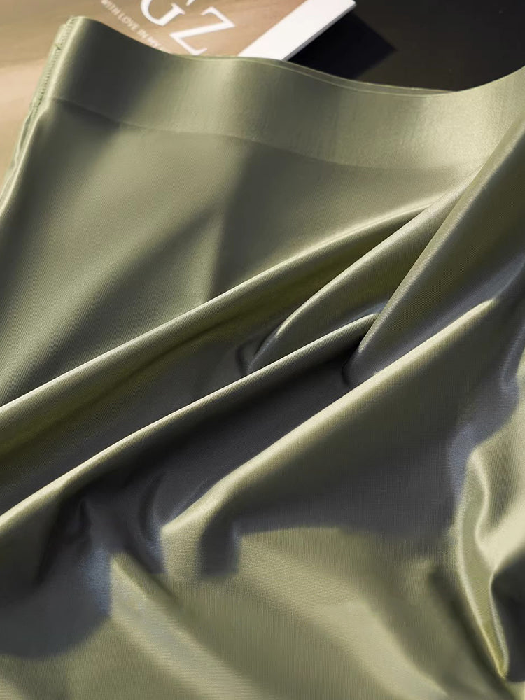 3 Pack Men's Ice Silk Full-Coverage Antibacterial Mid-Rise Boxer Briefs | dmunderwear detail image 12