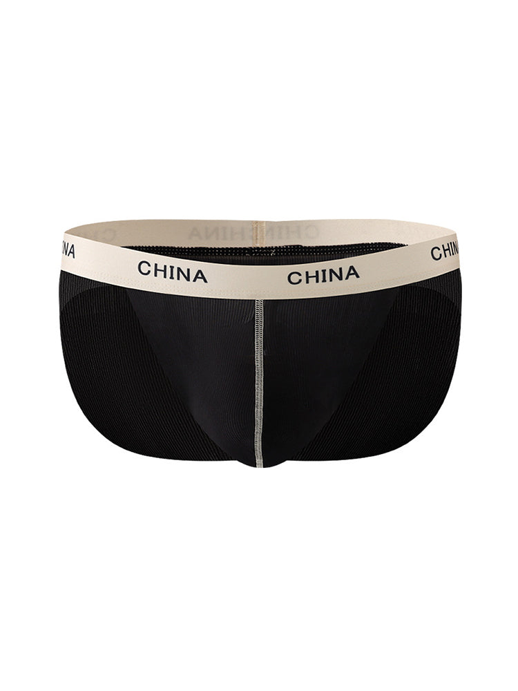 3 Pack Men's Ice Silk Lightweight & Transparent Skin-Feel Solid Color Briefs | dmunderwear detail image 20