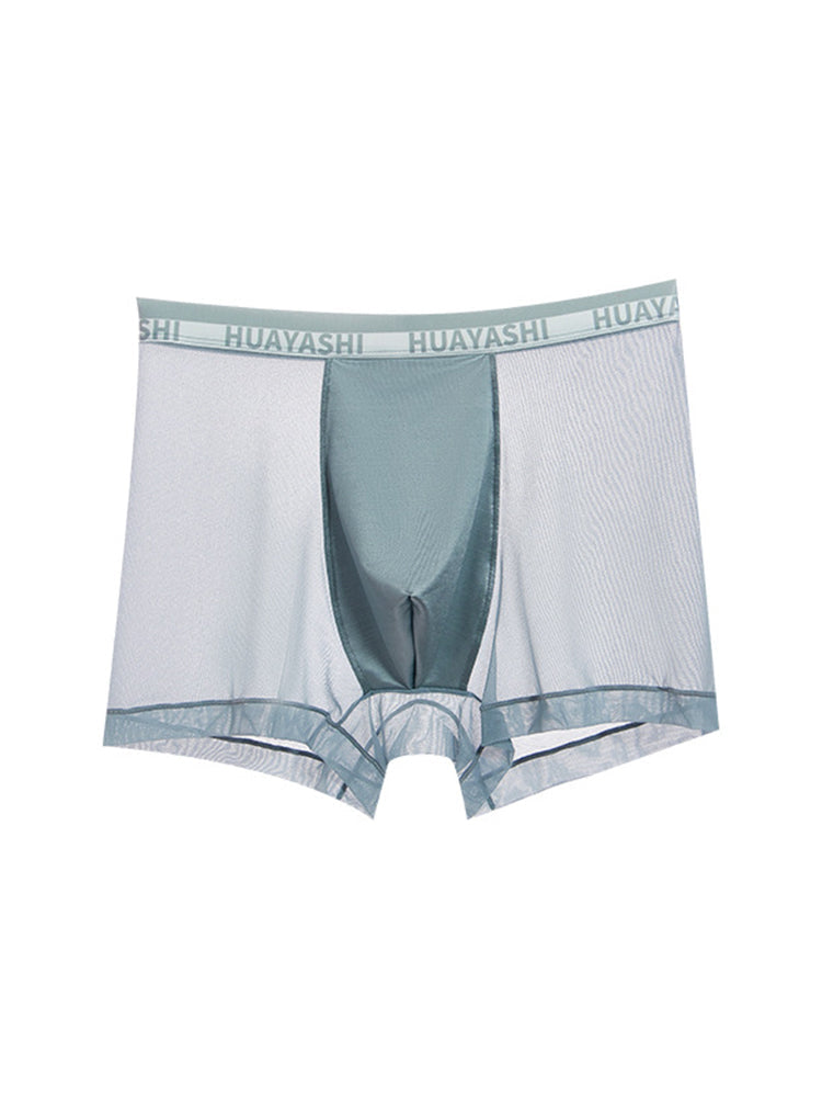 3 Pack Men's Ice Silk Seamless Breathable Quick-Drying Trunks | dmunderwear detail image 15