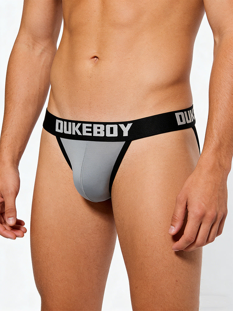 3 Pack Men's Ice Silk Sexy Cheeky & Revealing Jockstraps | dmunderwear detail image 3