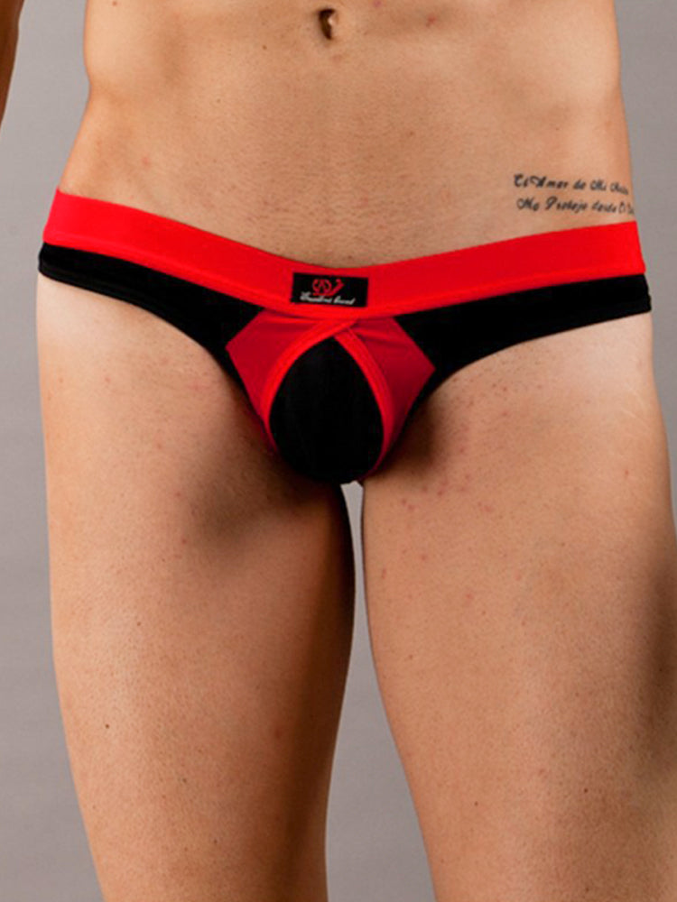 3 Pack Men's Ice Silk Sexy Lightweight Quick-Dry Breathable Thongs | dmunderwear detail image 10