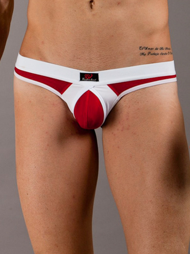 3 Pack Men's Ice Silk Sexy Lightweight Quick-Dry Breathable Thongs | dmunderwear detail image 3
