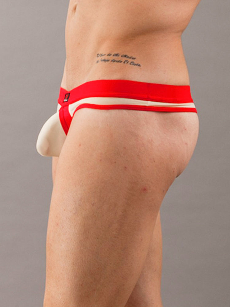 3 Pack Men's Ice Silk Sexy Lightweight Quick-Dry Breathable Thongs | dmunderwear detail image 8