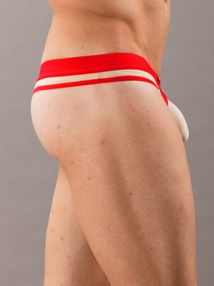 3 Pack Men's Ice Silk Sexy Lightweight Quick-Dry Breathable Thongs | dmunderwear detail image 9