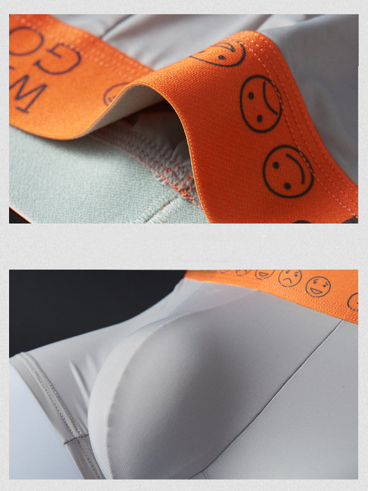 3-pack Men's Ice Silk Solid Color Breathable Briefs | dmunderwear detail image 10