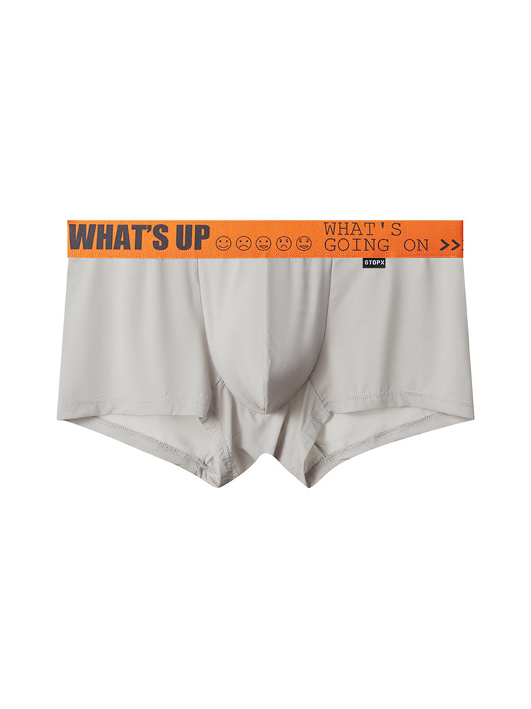 3-pack Men's Ice Silk Solid Color Breathable Briefs | dmunderwear detail image 17