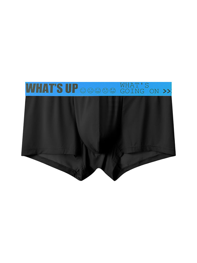 3-pack Men's Ice Silk Solid Color Breathable Briefs | dmunderwear detail image 18