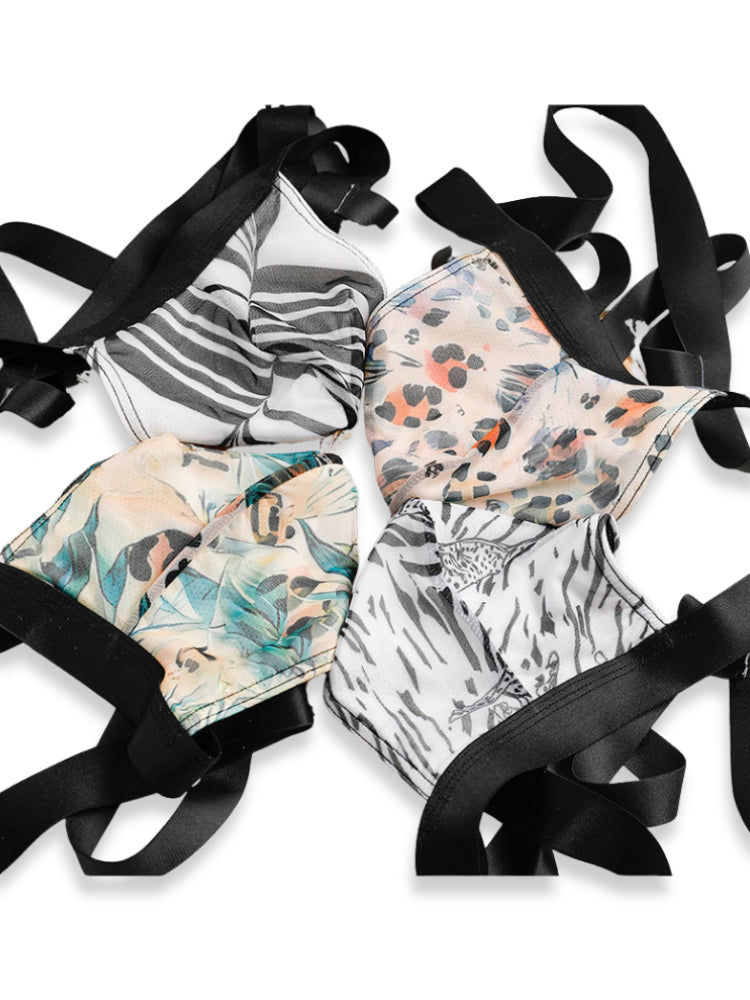 3 Pack Men's Leopard Print Ice Silk Mesh Jockstraps with 3D Pouch Breathable Support | dmunderwear detail image 8