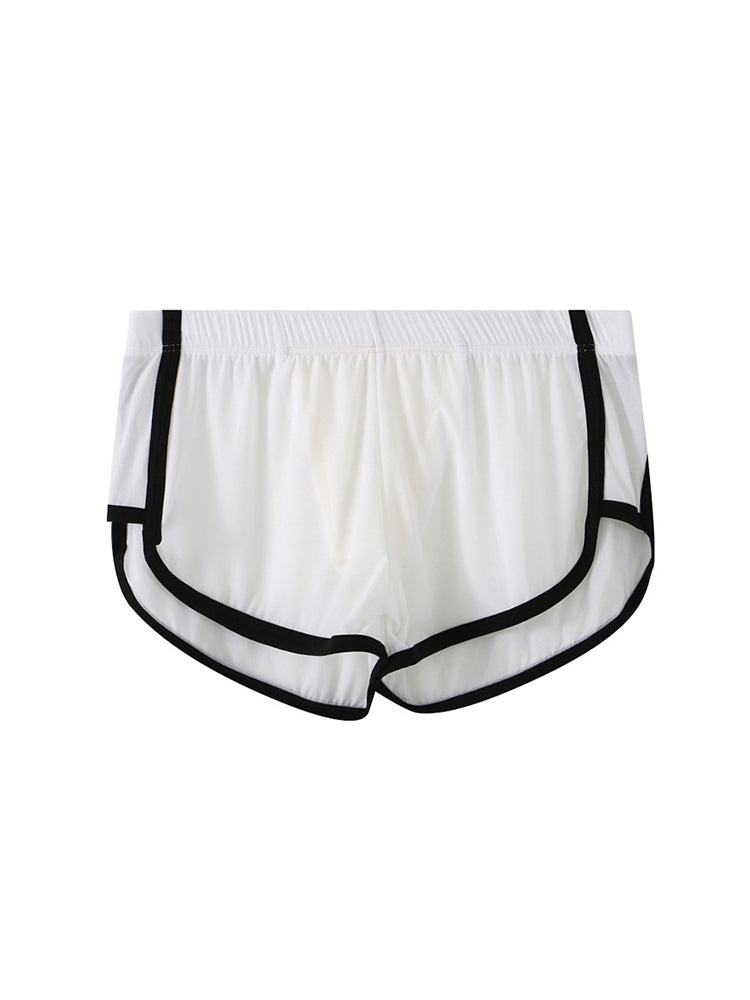 3 Pack Men's Ice Silk Ultra-Thin Mesh Sports Comfort Activewear Shorts | dmunderwear detail image 18