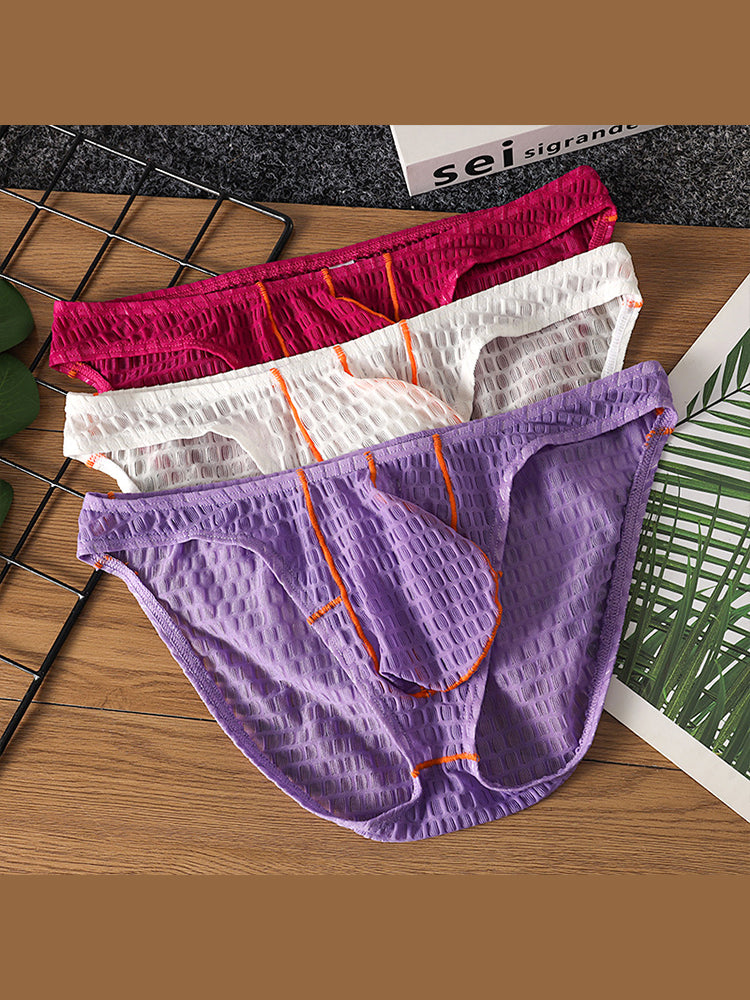 3 Pack Men's Ice Thread Briefs | dmunderwear