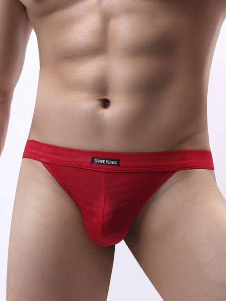 3-pack Men's Lace Obscure Embossed G-String Thong | dmunderwear detail image 7