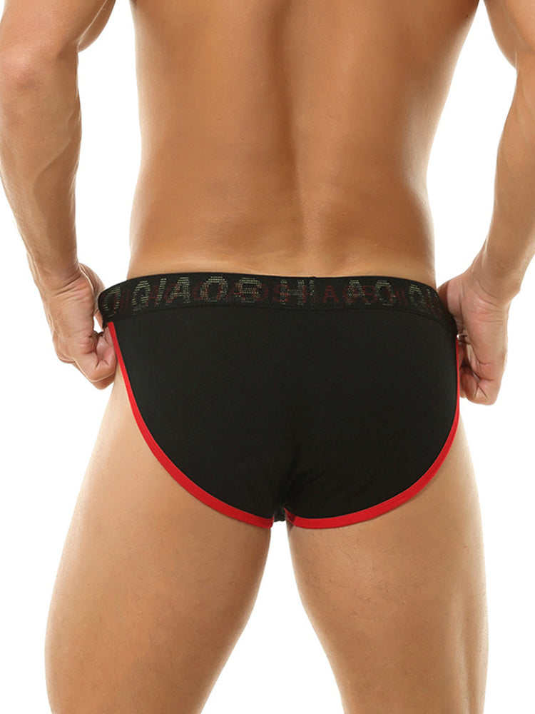 3 Pack Men's Large Pouch Button Waistband Briefs | dmunderwear detail image 19