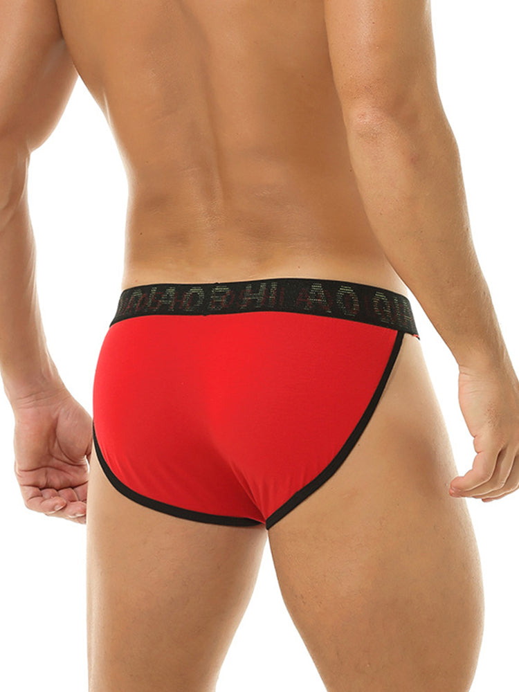 3 Pack Men's Large Pouch Button Waistband Briefs | dmunderwear detail image 9