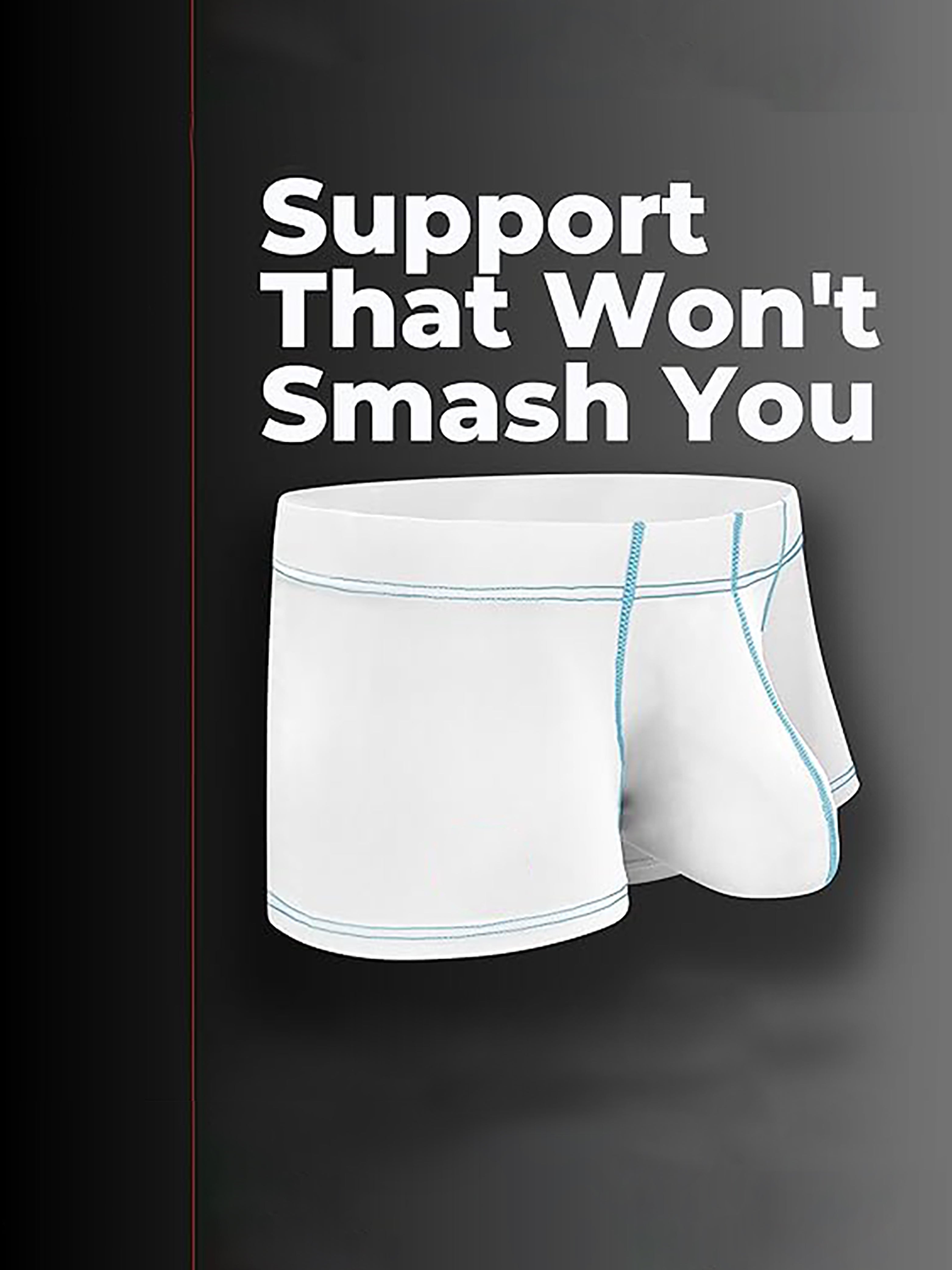 3 Pack Men's Large Pouch Contrast Binding Trunks | dmunderwear detail image 9