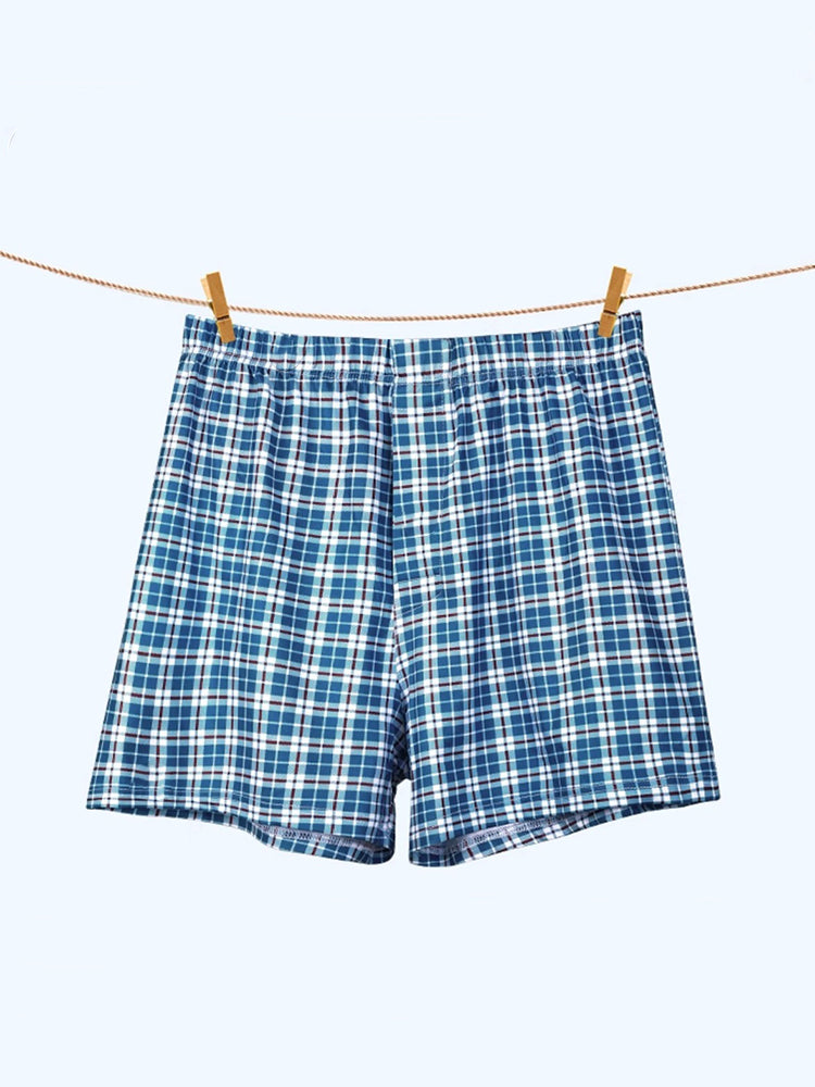 3 Pack Men's Loose Fit Mid-Rise Comfy Waistband Quick-Dry Boxers Shorts | dmunderwear detail image 10