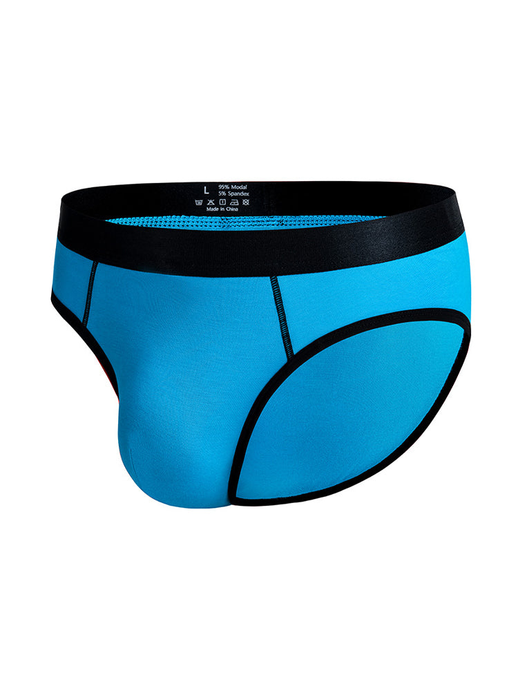 3-pack Men's Low-rise Compartment Lift Independent Pouch Briefs | dmunderwear detail image 14