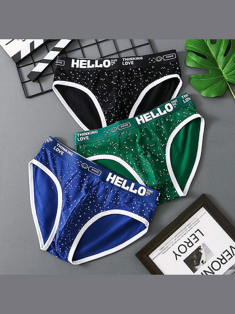 3 Pack Men's Low-Rise Cotton Briefs | dmunderwear detail image 10