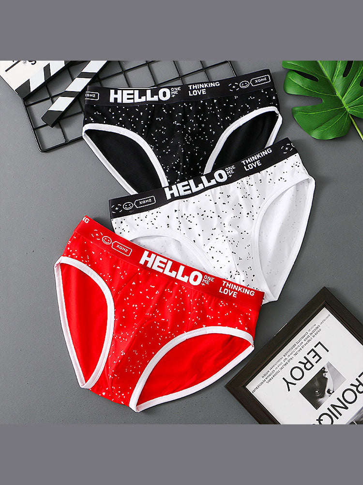 3 Pack Men's Low-Rise Cotton Briefs | dmunderwear detail image 11