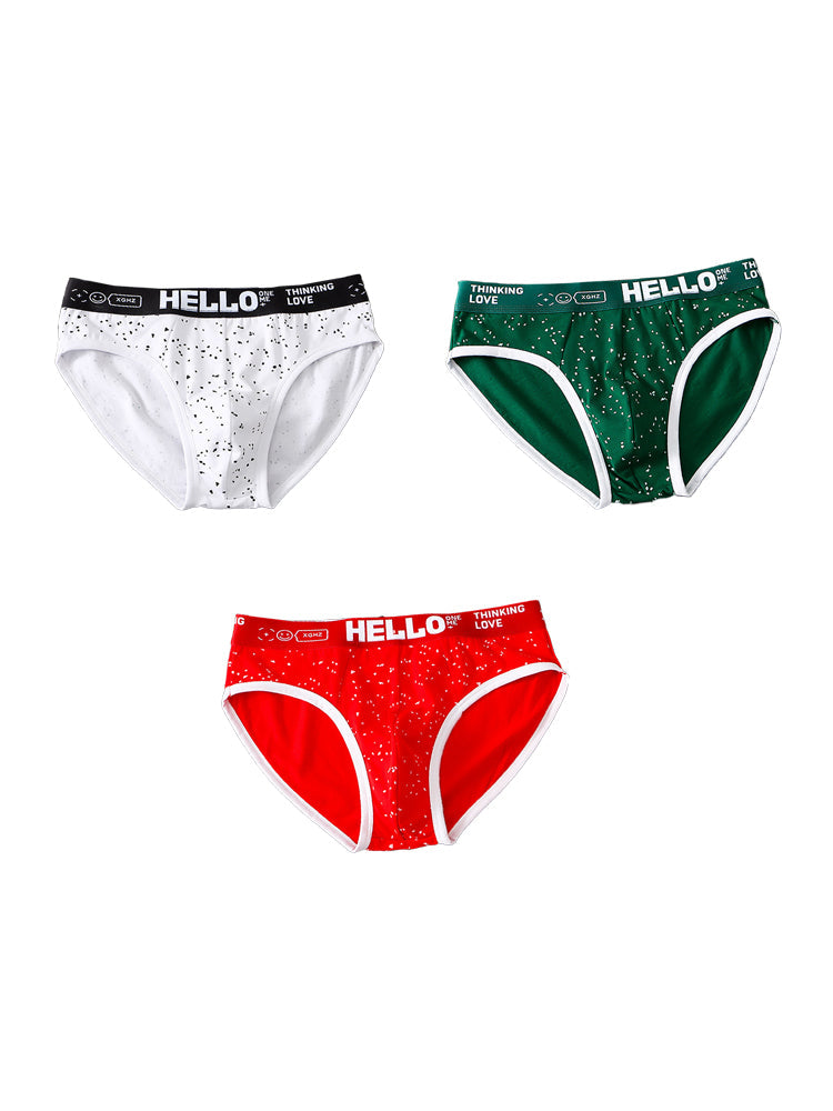 3 Pack Men's Low-Rise Cotton Briefs | dmunderwear detail image 14