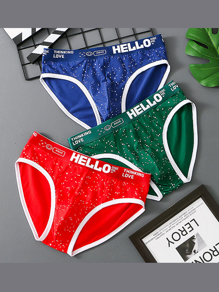 3 Pack Men's Low-Rise Cotton Briefs | dmunderwear detail image 15