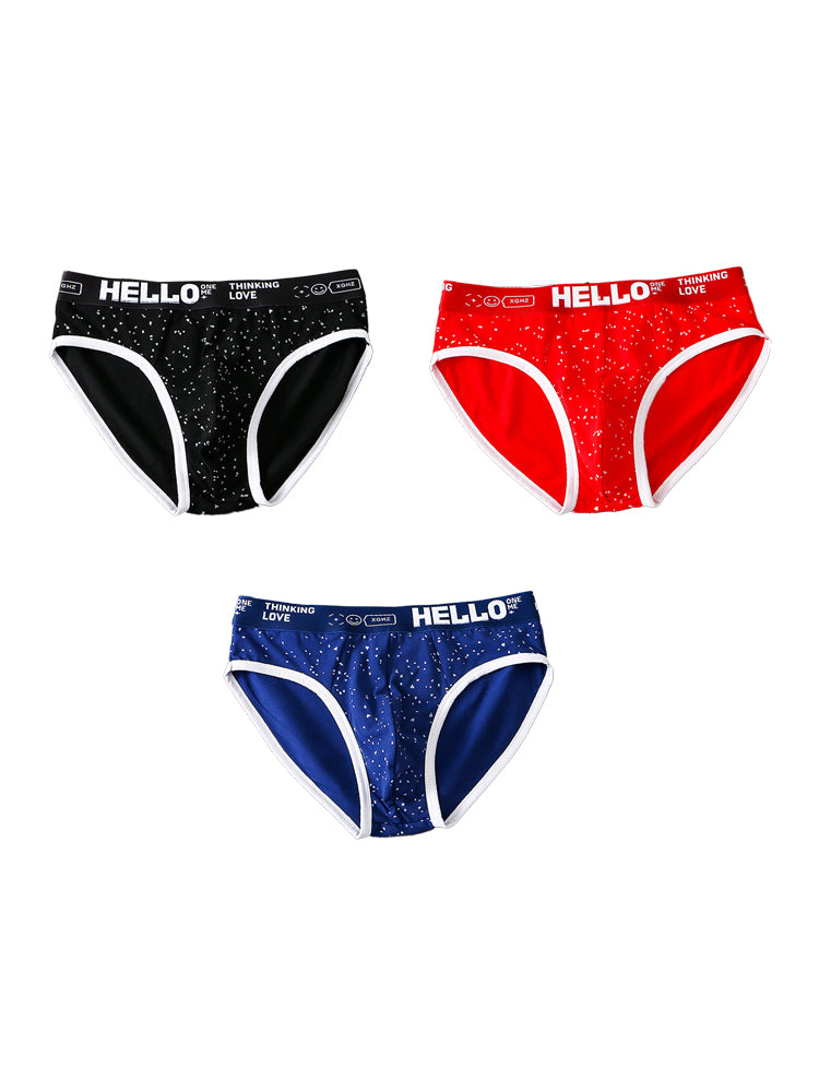 3 Pack Men's Low-Rise Cotton Briefs | dmunderwear detail image 8