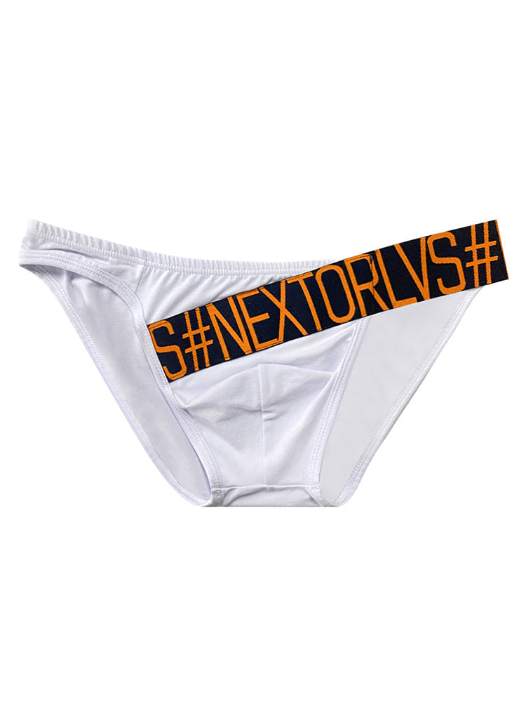 3 Pack Men's Low Rise Cotton Sexy Fashion U Convex Comfort Briefs | dmunderwear detail image 13