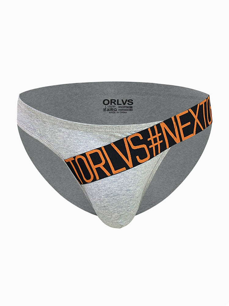 3 Pack Men's Low Rise Cotton Sexy Fashion U Convex Comfort Briefs | dmunderwear detail image 17