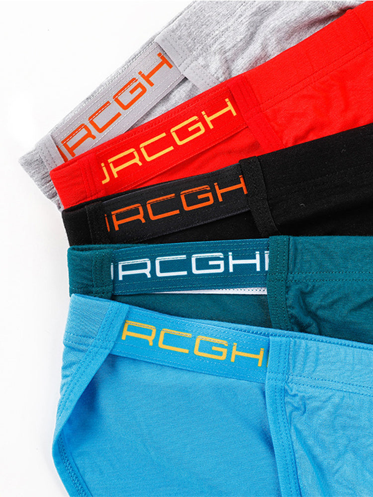 3 Pack Men's Low-Rise High Cut Sexy Supportive U-Pouch Bikini | dmunderwear detail image 10