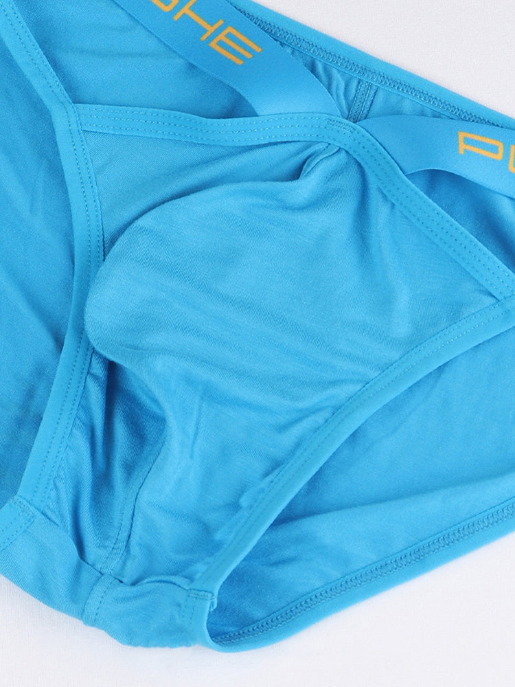 3 Pack Men's Low-Rise Sexy Hollow-Out Bikinis | dmunderwear detail image 3