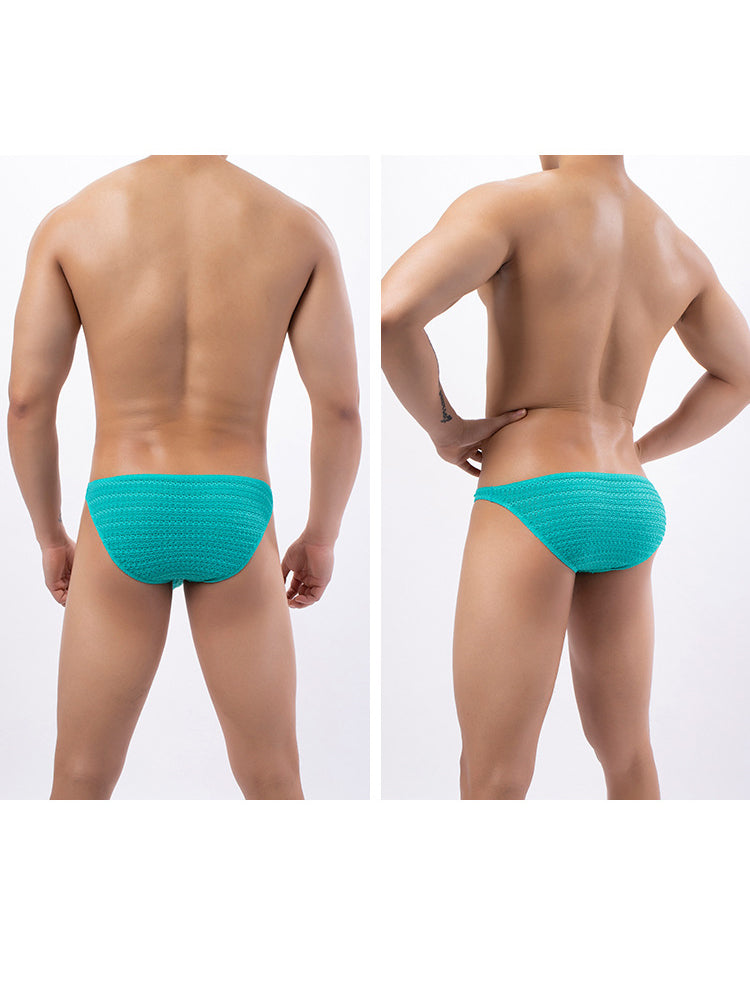 3-pack Men's Low-rise Sexy Mesh Lace Briefs | dmunderwear detail image 20