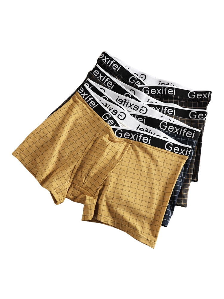 3 Pack Men's Low-Rise V-Shape Waistband Trendy Loose Fit High-Stretch Trunks | dmunderwear detail image 9