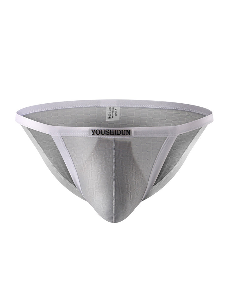 3-pack Men's Low Waist Sexy Narrow Hem Breathable Briefs | dmunderwear detail image 18