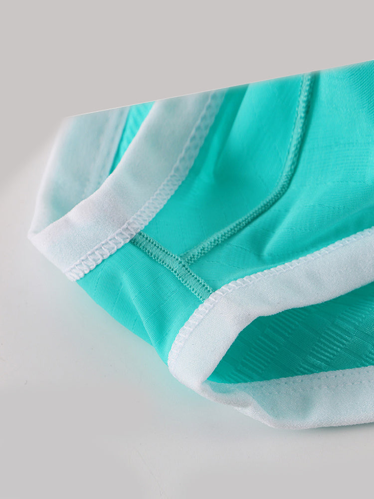 3-pack Men's Low Waist Sexy Narrow Hem Breathable Briefs | dmunderwear detail image 6