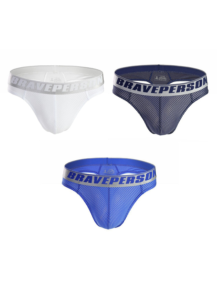 3-pack Men's Mesh Quick-dry Thongs | dmunderwear detail image 12