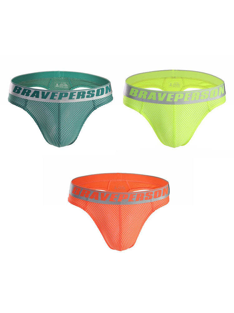 3-pack Men's Mesh Quick-dry Thongs | dmunderwear detail image 17