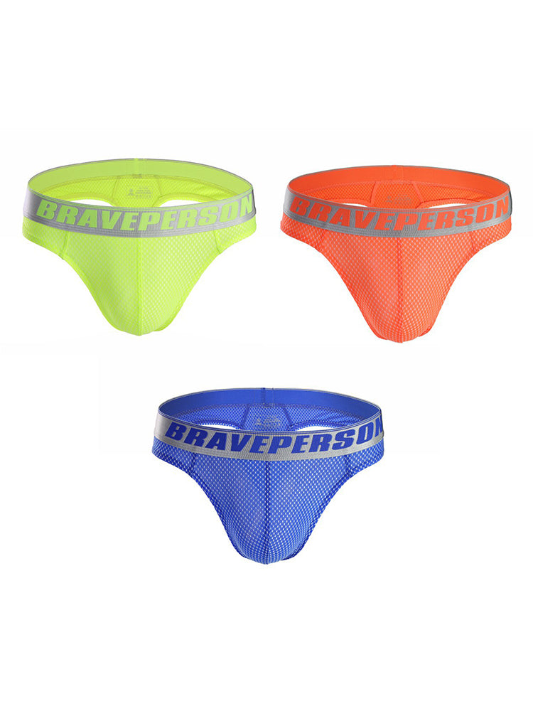3-pack Men's Mesh Quick-dry Thongs | dmunderwear detail image 7
