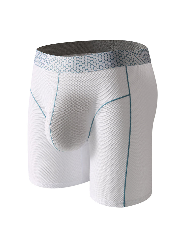 3 Pack Men's Mid-Rise Sporty Cut Full Coverage Anti-Chafing Odor-Control Midway Briefs | dmunderwear