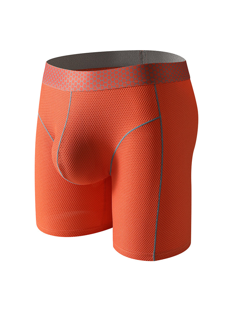 3 Pack Men's Mid-Rise Sporty Cut Full Coverage Anti-Chafing Odor-Control Midway Briefs | dmunderwear detail image 10