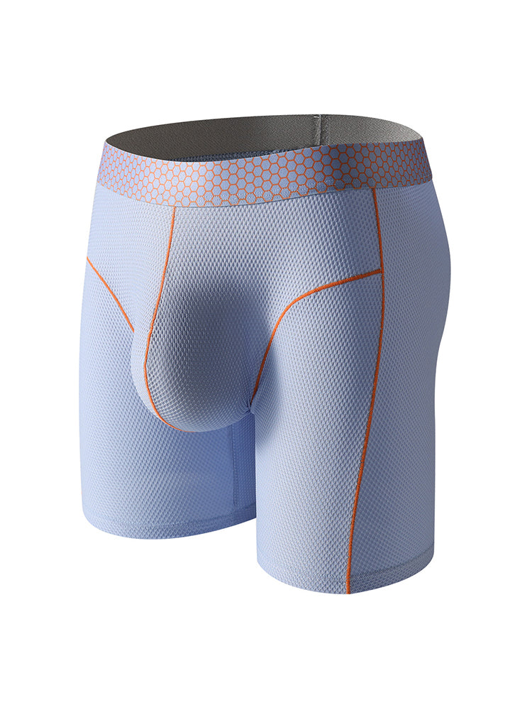 3 Pack Men's Mid-Rise Sporty Cut Full Coverage Anti-Chafing Odor-Control Midway Briefs | dmunderwear detail image 13
