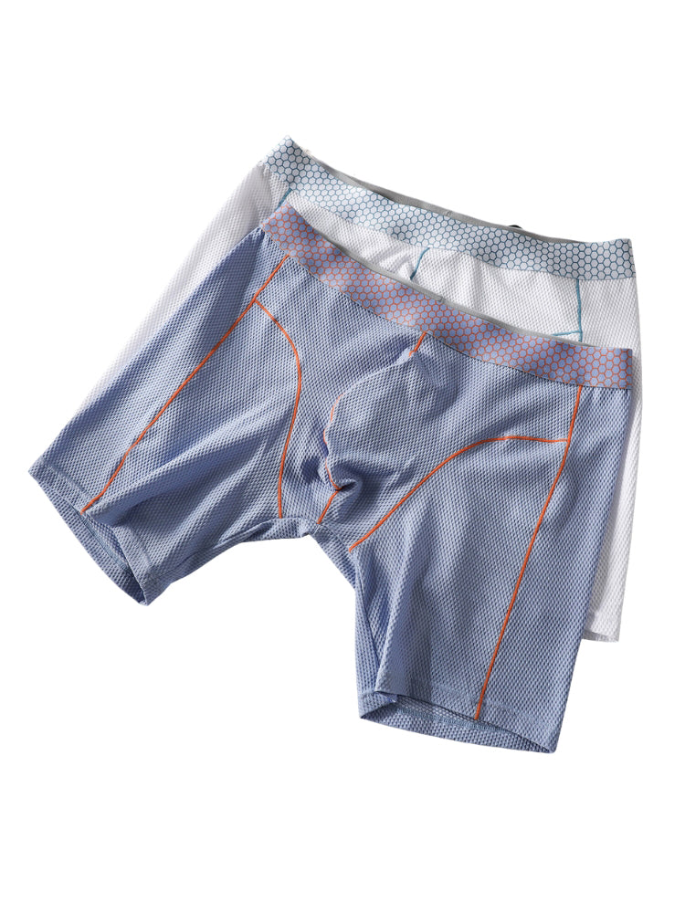 3 Pack Men's Mid-Rise Sporty Cut Full Coverage Anti-Chafing Odor-Control Midway Briefs | dmunderwear detail image 5