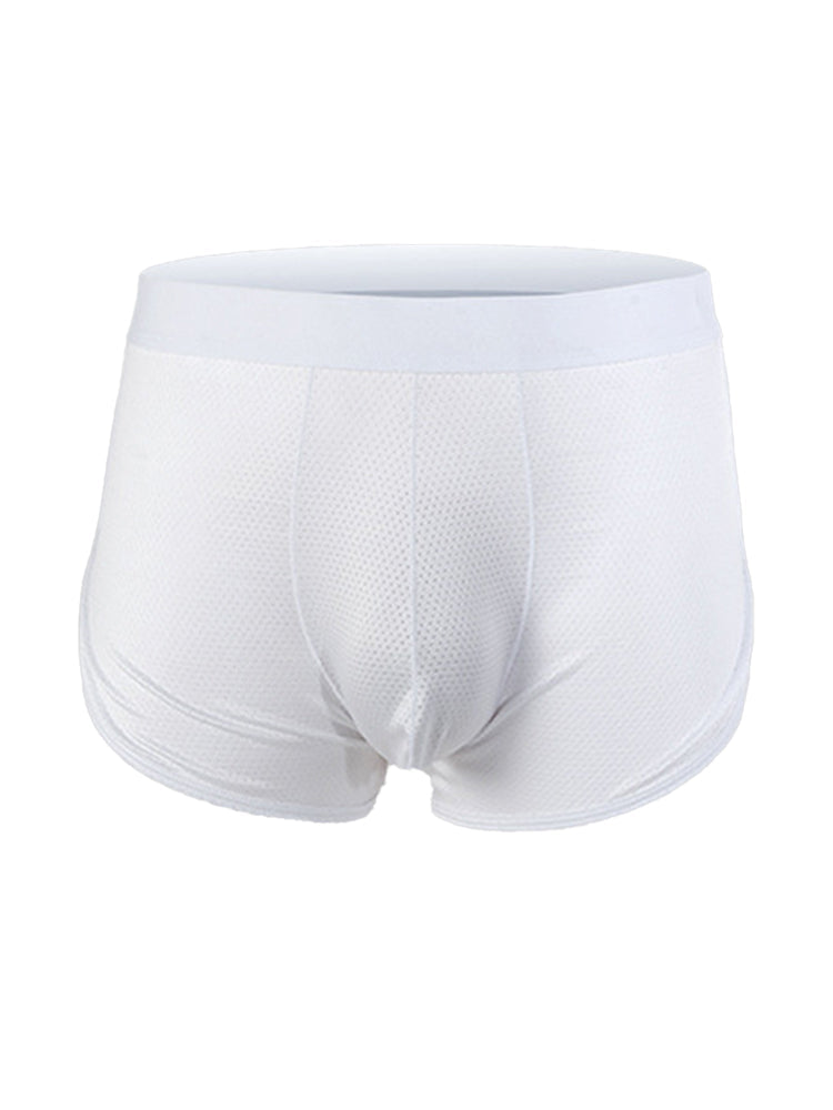 3 Pack Men's Mid Waist Breathable Mesh Home Aloha Boxers | dmunderwear detail image 19