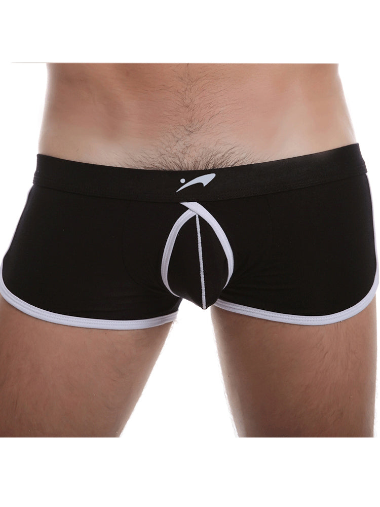 3 Pack Men's Modal U-convex Large Pouch Breathable Trunks | dmunderwear detail image 13