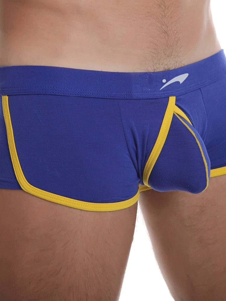 3 Pack Men's Modal U-convex Large Pouch Breathable Trunks | dmunderwear detail image 18