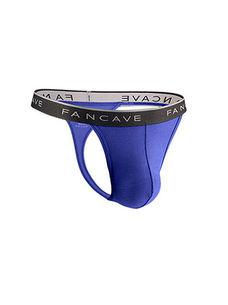 3 Pack Men's Modal U-Pouch Mid-Rise Thongs | dmunderwear