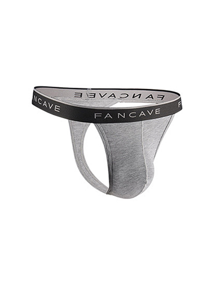 3 Pack Men's Modal U-Pouch Mid-Rise Thongs | dmunderwear detail image 18