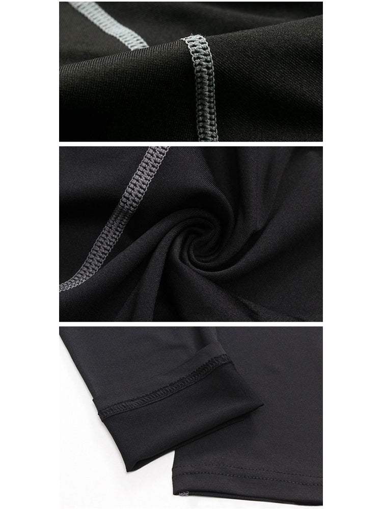 3 Pack Men's Multi-Sport Workout Ready Close-Fitting Comfort Activewear Tights | dmunderwear detail image 10