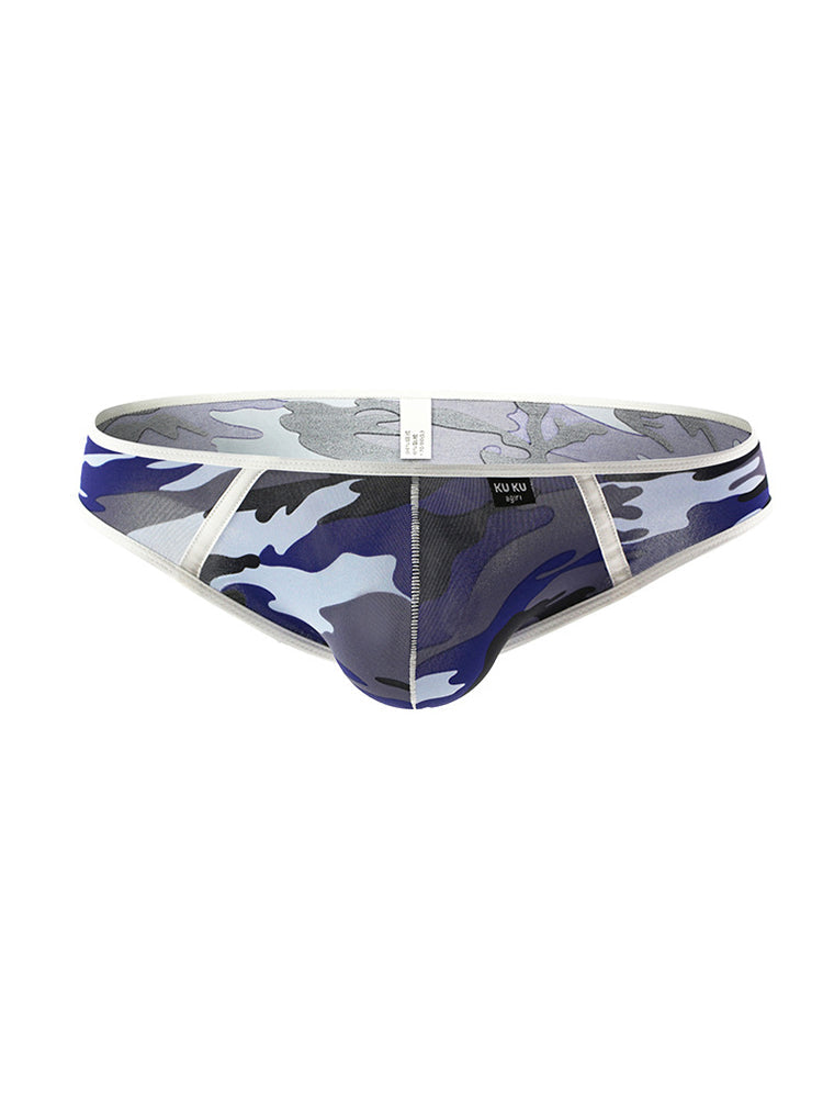 3-pack Men's Nylon Low-rise U-shaped Briefs | dmunderwear