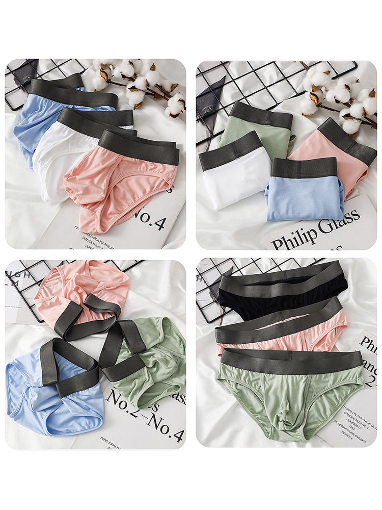 3-pack Men's Open Crotch Sexy Bullet Briefs | dmunderwear detail image 12